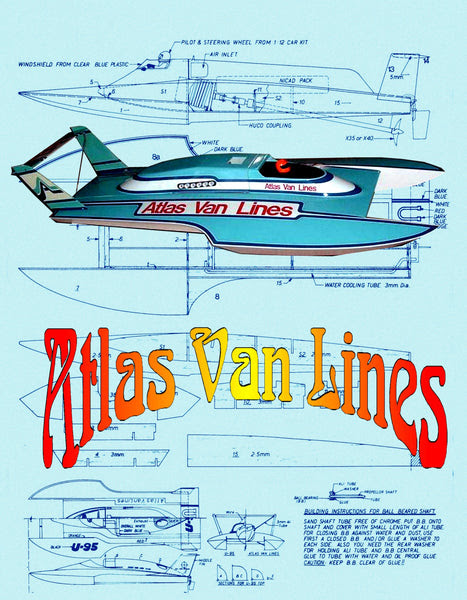 Build a Radio Control three point 1:15 semi-­scale Atlas 
