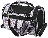 Prefer Pets Privacy Pet Carrier, Purple Mosaic