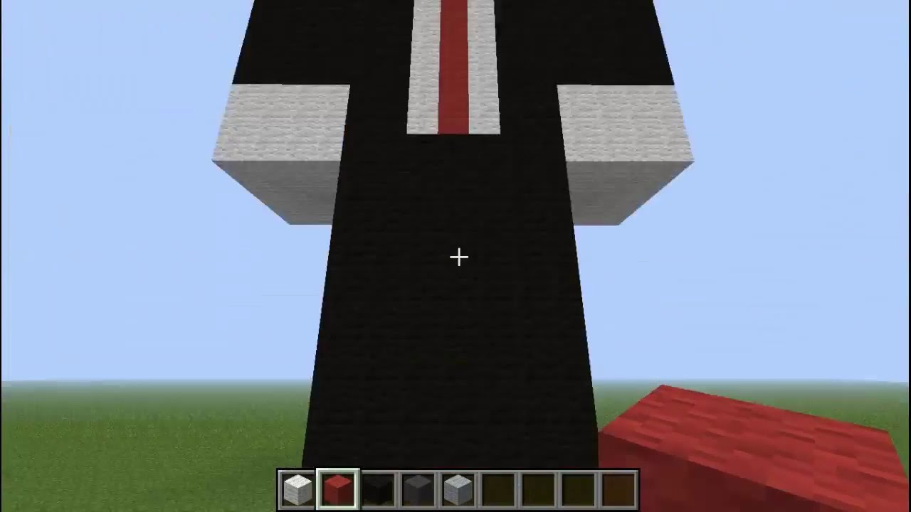 Speed art slenderman en minecraft - YouTube