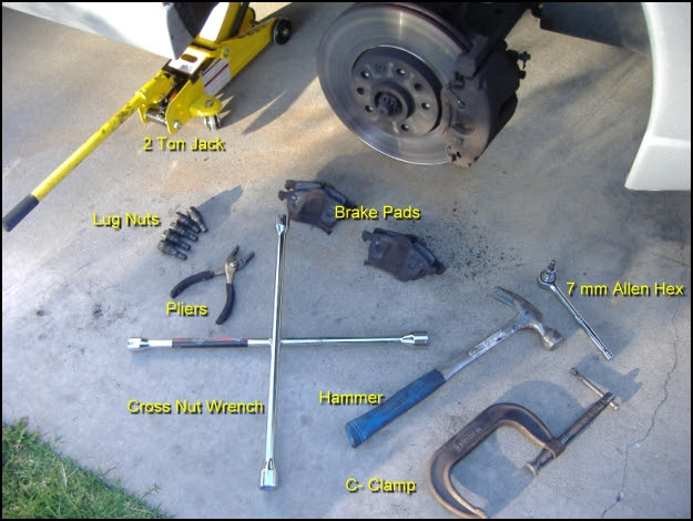 Brake Pad Replacement Instructions- Saturn L Series/Other ...