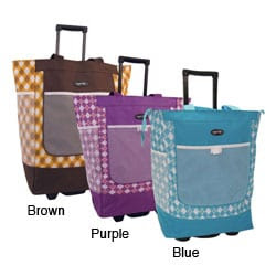Olympia Sports Plus 20-inch Rolling Shopper Tote Bag