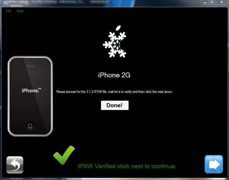 sn0wbreeze5 Tutorial: Jailbreak al Firmware 3.1.3 del iPhone con el Sn0wbreeze v1.3 (Windows)