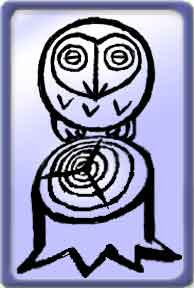 えかきうたフクロウ
