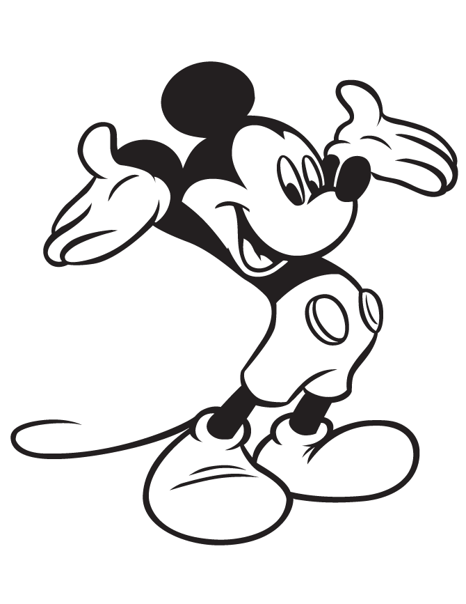 Download Free Free Printable Coloring Pages Mickey Mouse, Download ...
