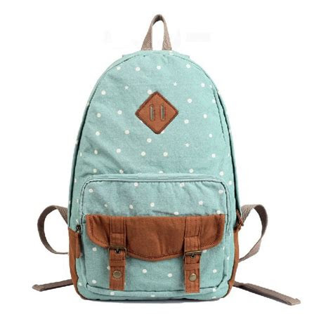 canvas backpack purses women school bag yepbag