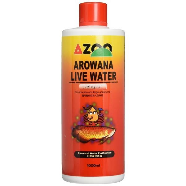 1000ml Azoo 熱帯魚 Azoo アズー アロワナライブウォーター クロスタウンストア