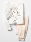 NWT NEW 2015 Baby Gap Toddler Girls Skater Girl Pajamas Sleep Set 2T 2 Years