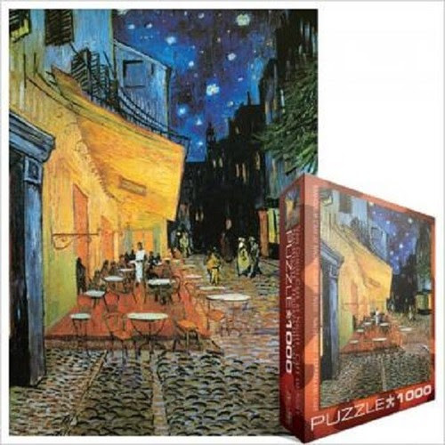 Eg60002143 Eurographics Puzzle 1000 Piezas Cafe De Noche Vincent Van Gogh Puzles Y Rompecabezas Juguetes