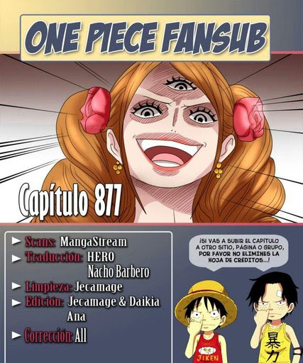 Capitulo 877 Wiki Universo One Piece Amino