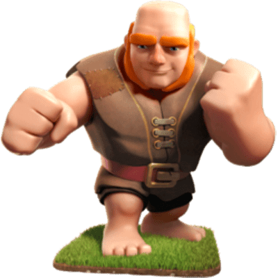 Clash Of Clans Barbarian Thinking Transparent Png Stickpng