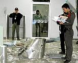 Bombed bank in southern Thailand