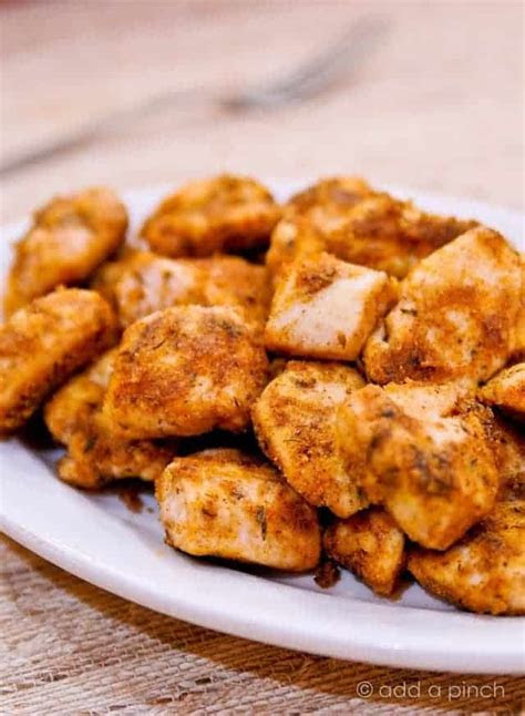simple chicken nuggets recipe add  pinch