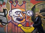 athens graffiti euro joker