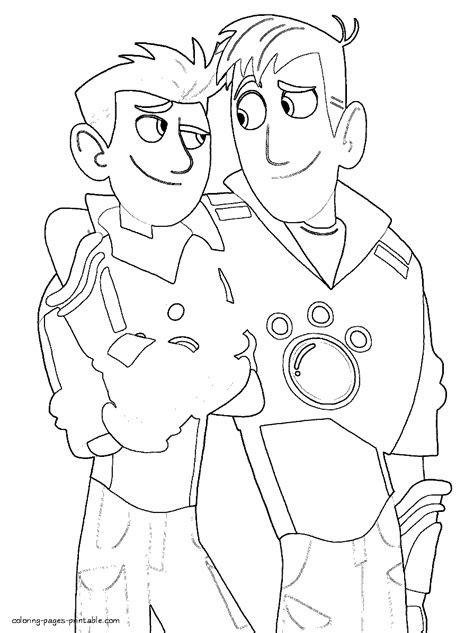  wild kratts coloring pages for kids coloring home