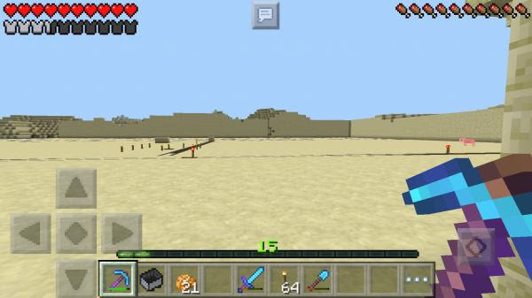スライムチャンクの湧きつぶし のんびりマイクラpe
