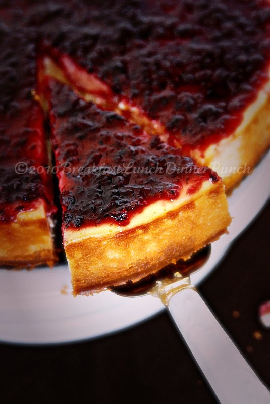 Wild Hibiscus Cheesecake