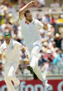 Ben Hilfenhaus cleaned up the India tail with three wickets in five balls Ben Hilfenhaus cleaned up the India tail with three wickets in five balls