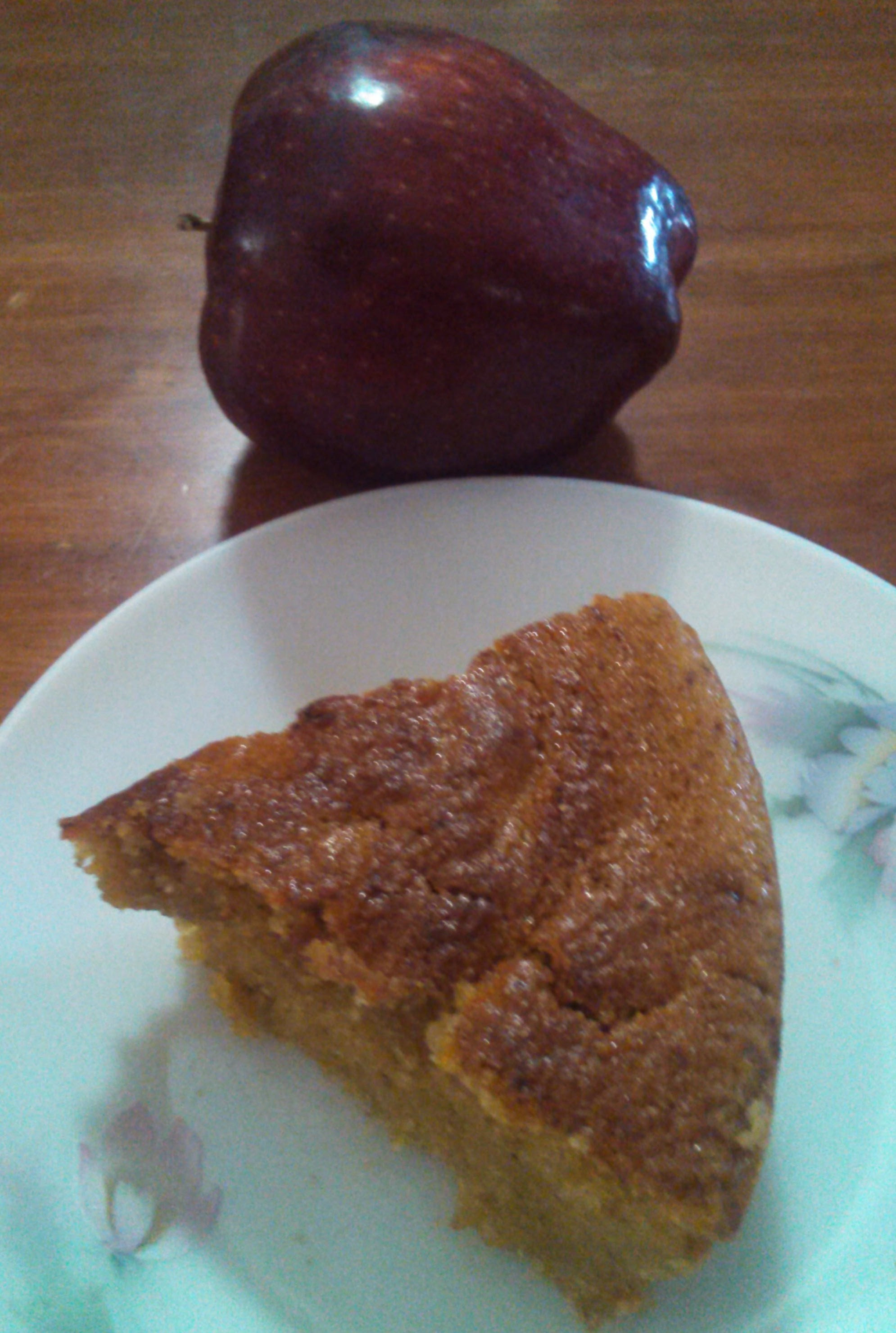 APPLE CAKE ( LOW CALORIE ) - tinditirtha