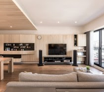 The wood is sanded and sealed, but not painted over, which lets its natural beauty shine through.