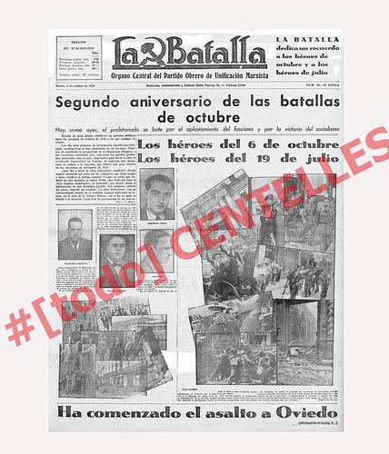 «La Batalla»  octubre de 1936, fotos de Agustí Centelles. by Octavi Centelles