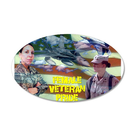 Download Female Veteran Pride Wall Decal by ParagonArtworks