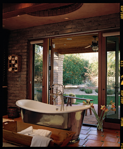 Carson Poetzl, Inc. eclectic bathroom