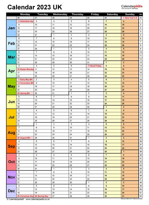  free printable calendar 2023 word printable word calendar