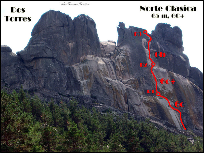 Croquis Norte Clasica - DOS TORRES O VÍA TINO