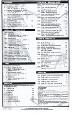 Tan Lac Vien Menu Back
