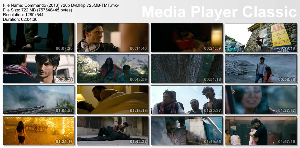 Lính đặc công (Commando 2013) 720p DVDRip