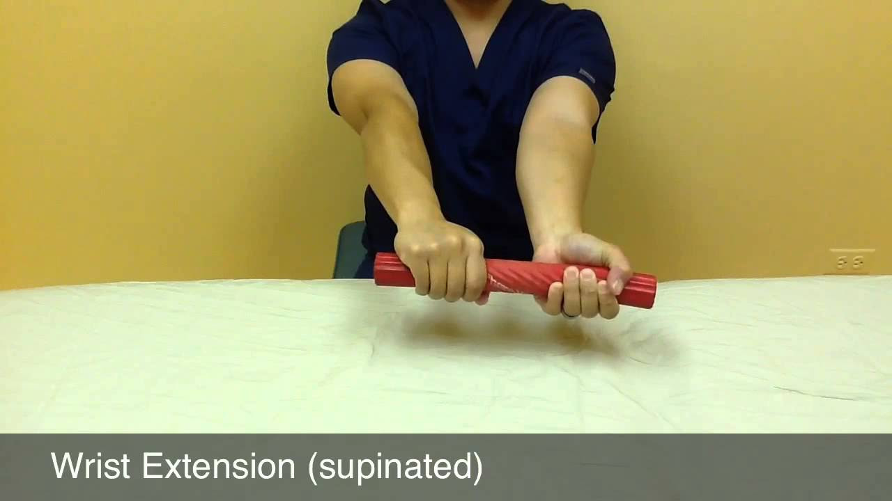 Tennis Elbow Exercises For Rehab and Pain Relief - YouTube