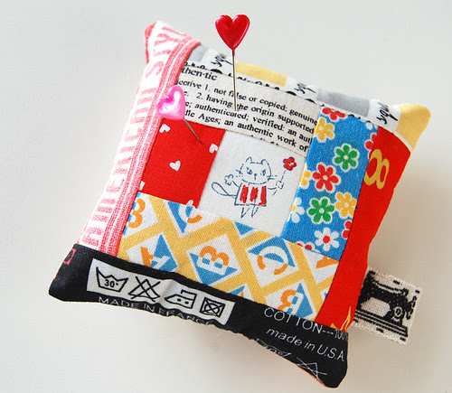 Logcabin Pincushion