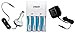 Vtech InnoTab Battery Free Power Bundle: 9V Wall Adapter, Car Charger, Rechargeable Battery Kit