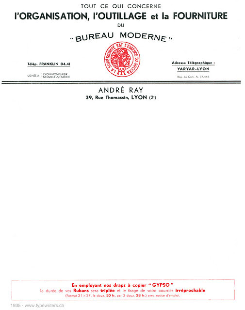letterhead_andre_ray_1935