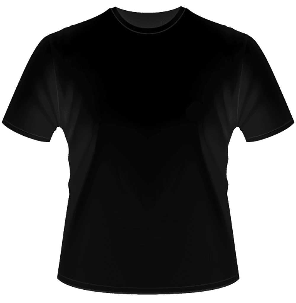 Plain Black T Shirt - ClipArt Best