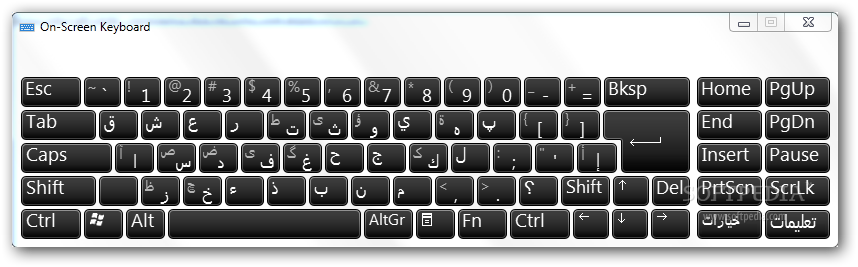 Arabic Transliteral Keyboard - You can use this tool in order to map ...