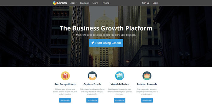Gleam Australian Website Design