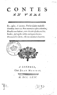 Contes en vers