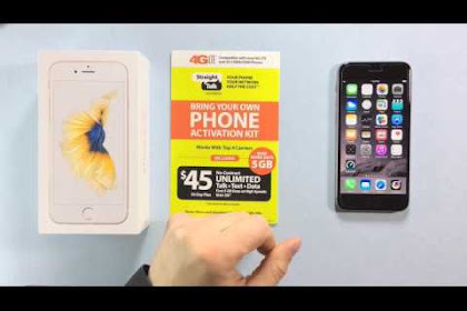 How To Activate Iphone 6s With Straight Talk