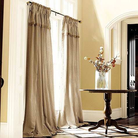 Check Draperies Curtains with French Pleats for a Traditional ...