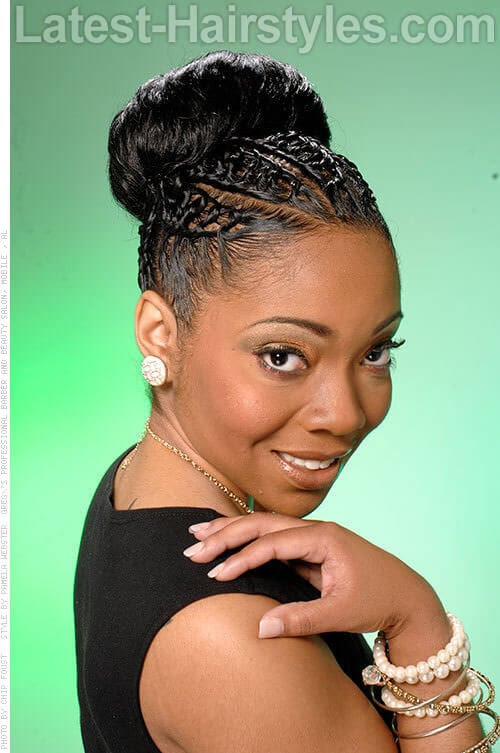 black hair styles photos