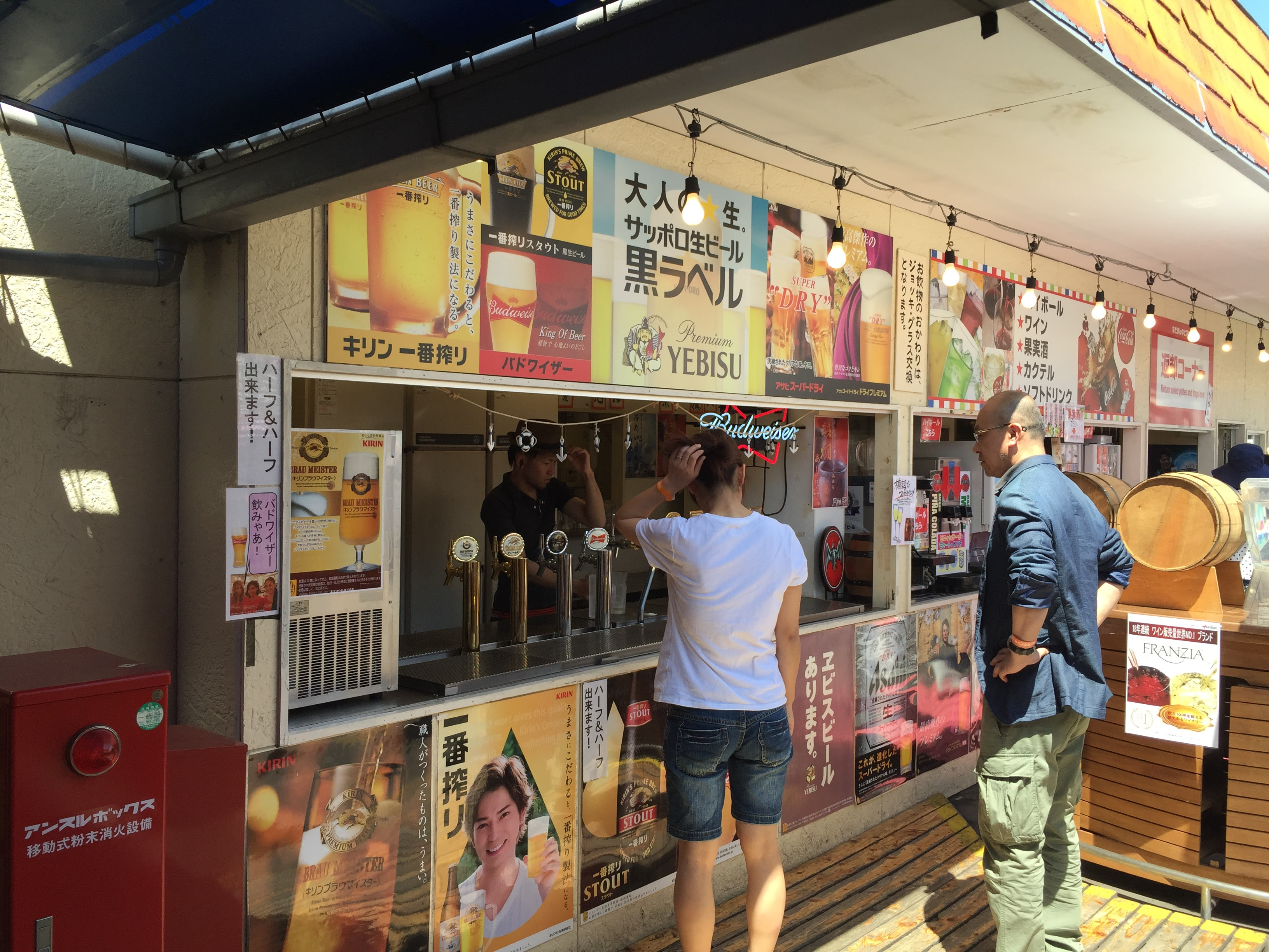 昼間から屋上ビアガーデンでゆるゆる 丸栄屋上 栄ど真ん中ビアガーデン Magma Inc Ohitorisama Blog