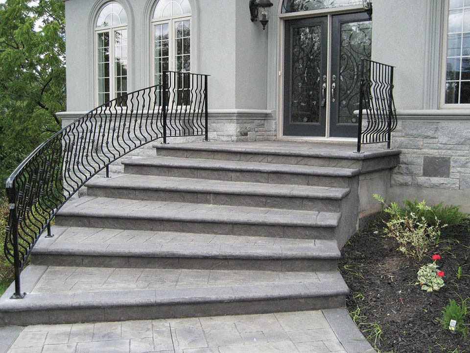 Steps - Stamped Concrete Inc.