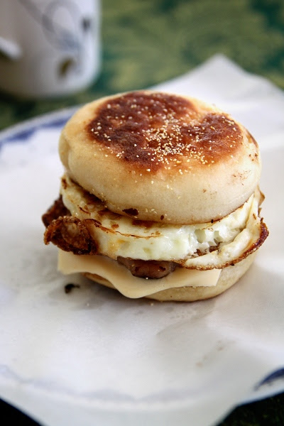 Homemade Sausage and Egg McMuffins