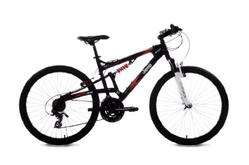 Jeep Renegade Men's Dual-Suspension Mountain Bike (26-Inch Wheels, 19-Inch Frame)