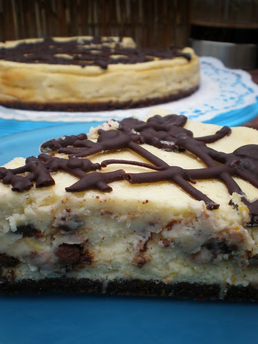 Cheesecake with Chocolate Chips