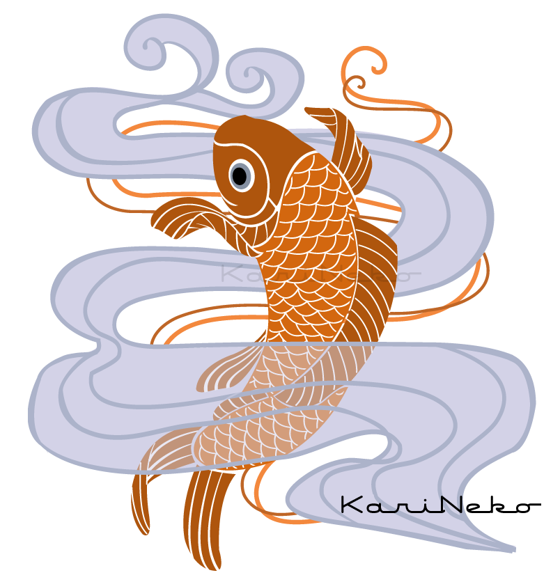koi fish tattoo designs
