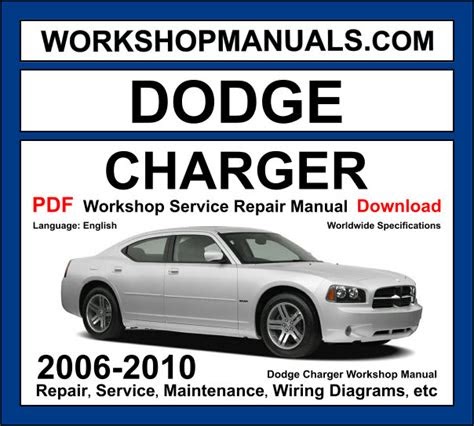 eBook 2006 Dodge Charger Service Repair Manual