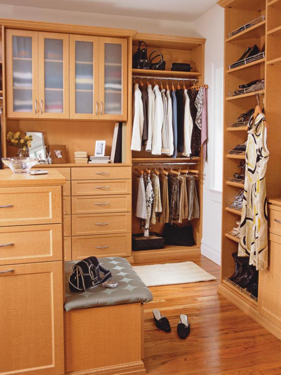 10 Stylish WalkIn Bedroom Closets  HGTV