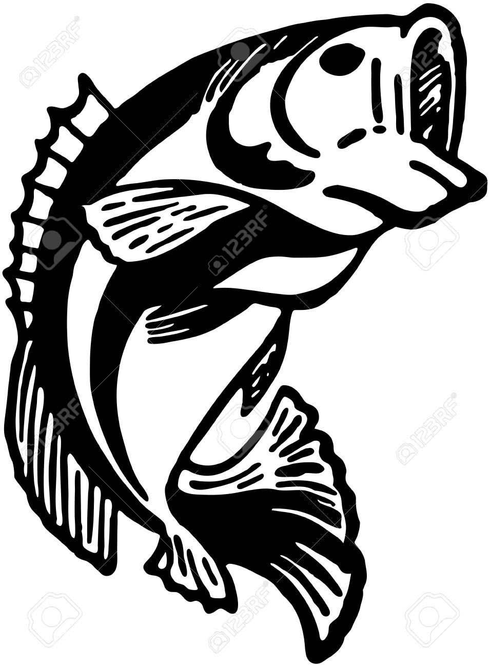Download Bass Boat Silhouette at GetDrawings.com | Free for ...